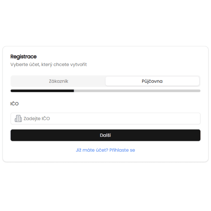 registrace