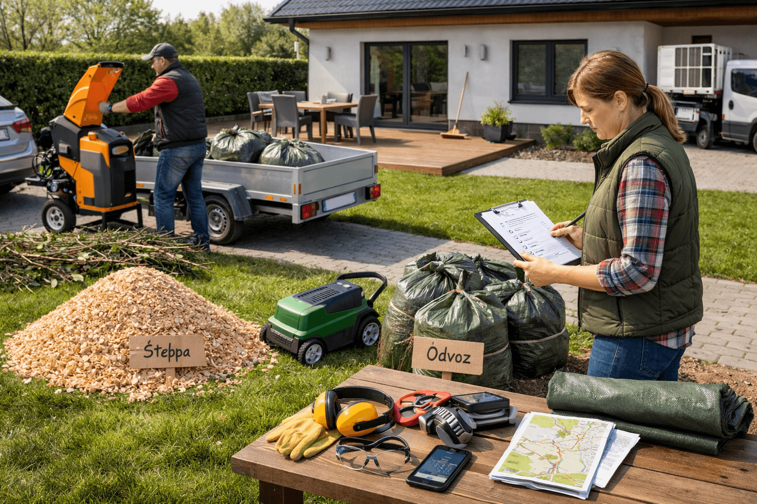 Image for article: Jarní úklid kolem domu za víkend: plán v 8 krocích bez zbytečných jízd