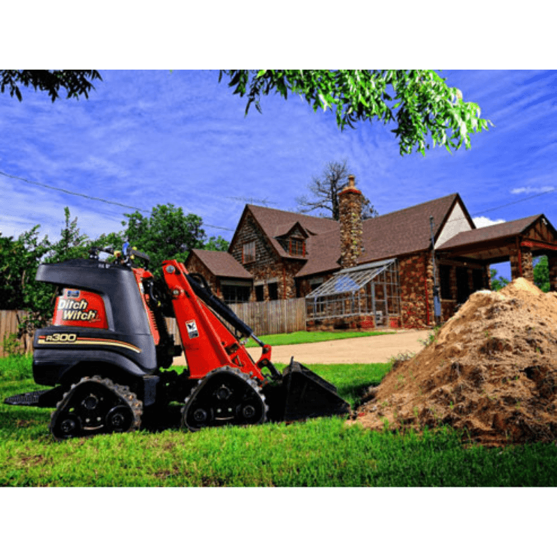 Ditch Witch R300 pásový rýhovač 60cm hloubka